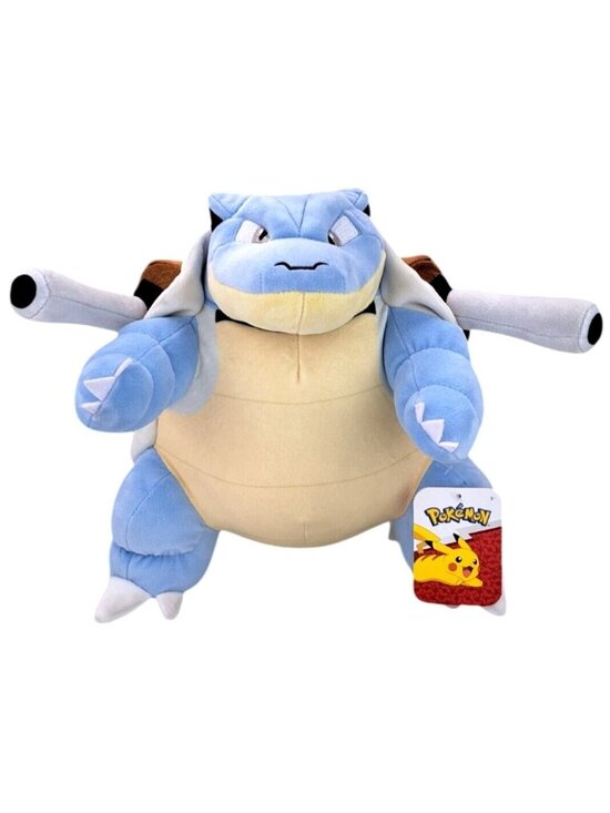 Pokemon Other - Pokemon Blastoise Plush Stuffed Animal Toy 12" Blue Brown Official Licensed New